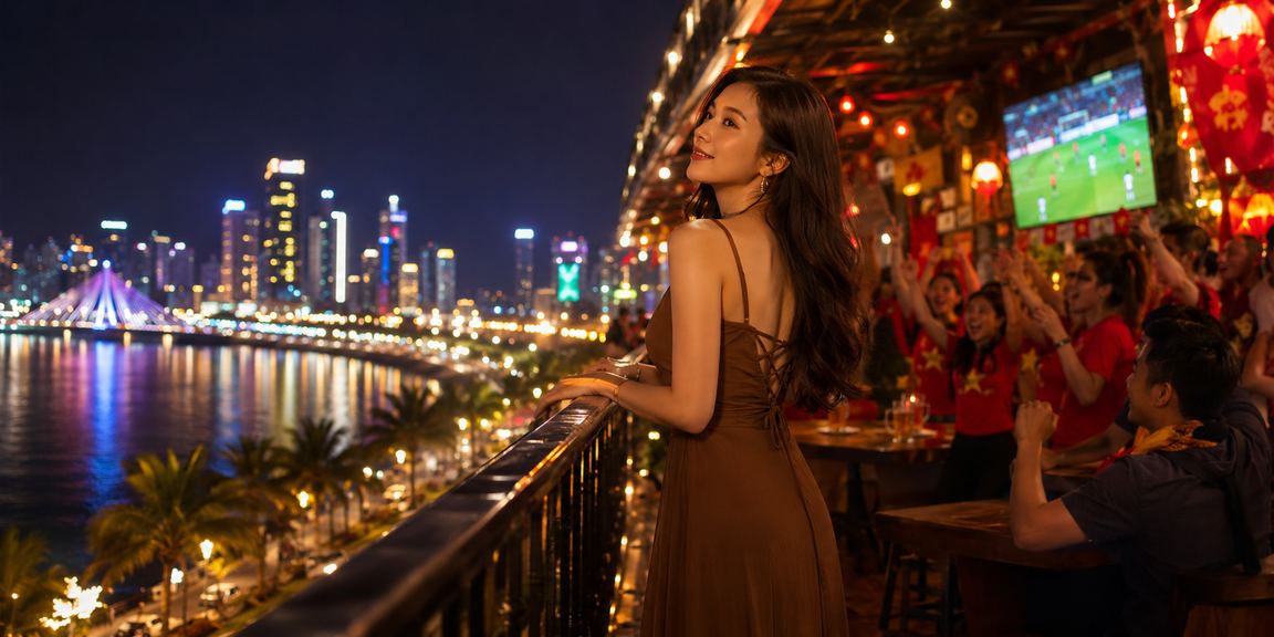 Người dùng tại Đà Nẵng xem hướng dẫn nạp tiền và nhận thưởng bên ly cà phê